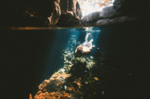 cave diving